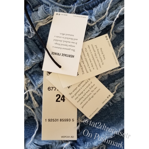 FREE Shipping! Levi's® High Rise Fringe Skirt - Picture 5 of 11